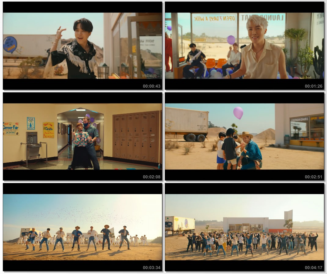 دانلود موزیک ویدیو BTS به نام Permission to Dance